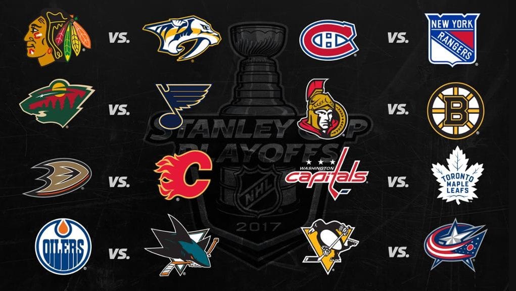Stanley Cup Playoffs First Round Matchups and Schedules