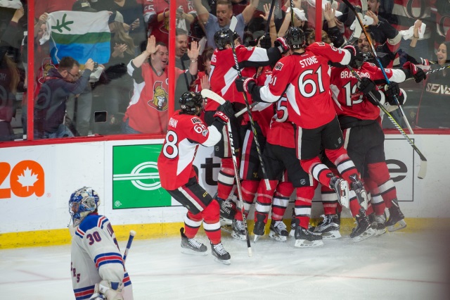 Ottawa Senators win Game 2 over New York Rangers