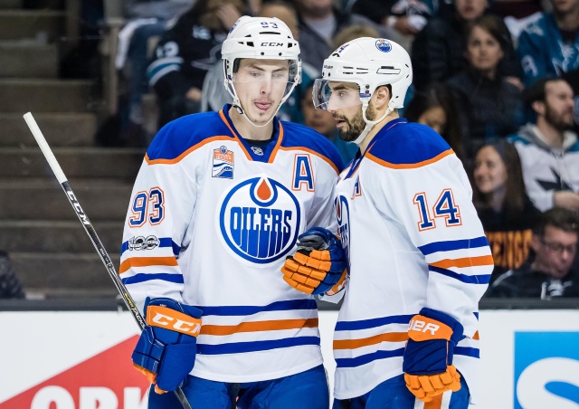 The Edmonton Oilers could look to move Jorden Eberle and/or Ryan Nugent-Hopkins
