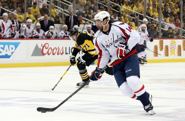 Will the Washington Capitals be able to re-sign UFA Justin Williams