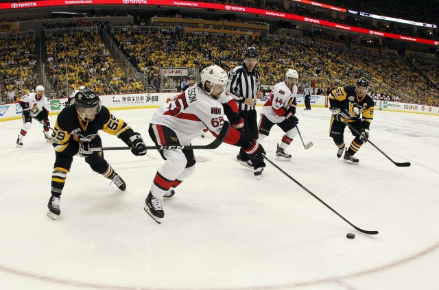 Ottawa Senators and Pittsburgh Penguins