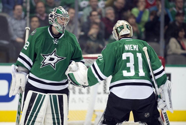 Antti Niemi and Kari Lehtonen are NHL buyout candidates for the Dallas Stars
