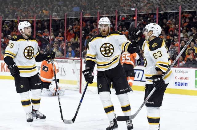 Matt Beleskey and Jimmy Hayes could be buyout candidates for the Boston Bruins