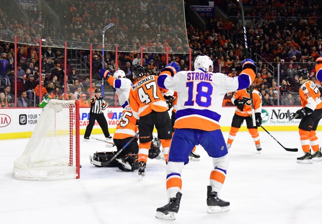 Philadelphia Flyers and New York Islanders