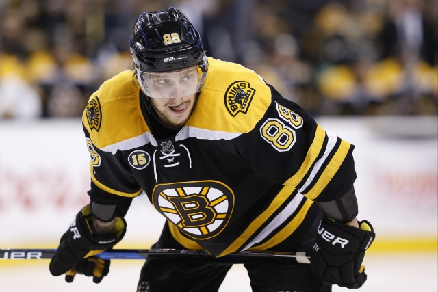 Contract talks between the Boston Bruins and David Pastrnak moving in the right direction