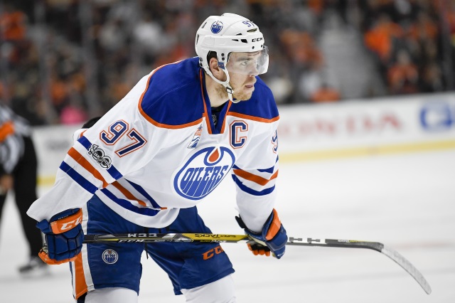 Two reports of the Edmonton Oilers and Connor McDavid talking eight years and over $13 million a season