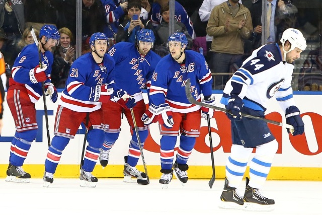 The New York Rangers may use Derek Stepan as trade bait for top pairing right defenseman