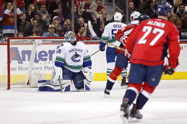 Vegas Golden Knights spoke with Karl Alzner ... Vancouver Canucks haven't given Ryan Miller an offer yet