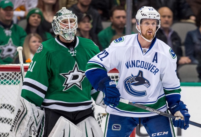 The Dallas Stars and Vancouver Canucks have talked about swapping first round picks