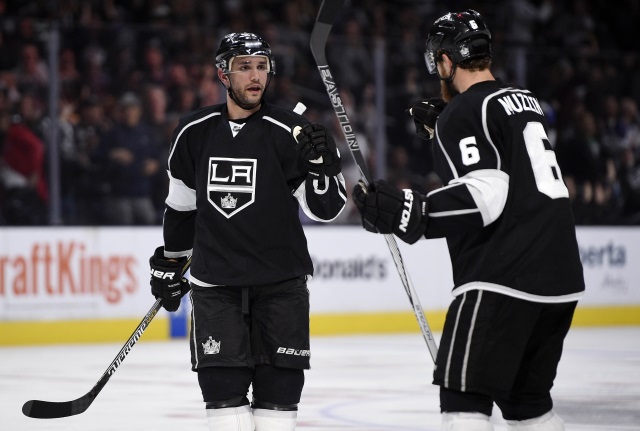 The Los Angeles Kings considering moving Alec Martinez or Jake Muzzin for a top-six forward