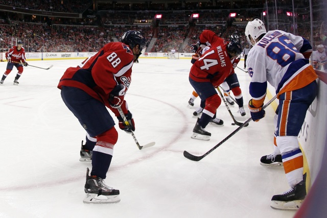 The Washington Capitals tried to keep Nate Schmidt. Justin Williams a fit for the Nashville Predators