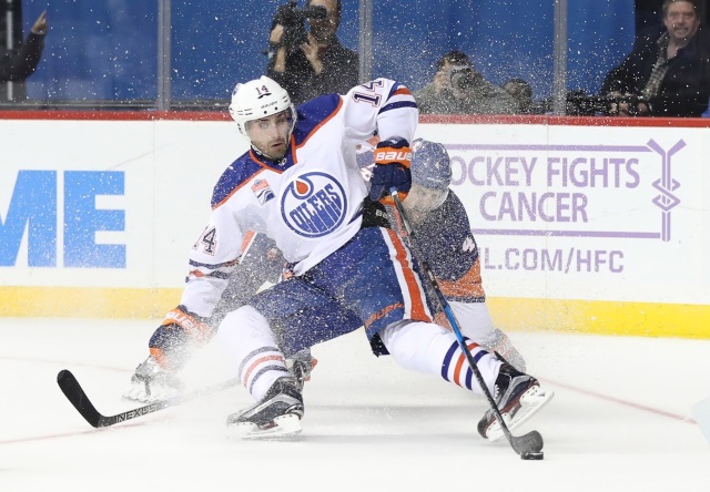 Edmonton Oilers trade Jordan Eberle to the New York Islanders