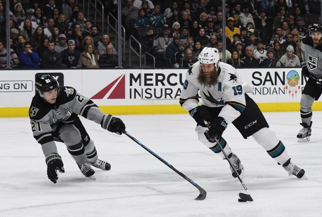 Do the Los Angeles Kings have a two year offer for Sharks free agent center Joe Thornton