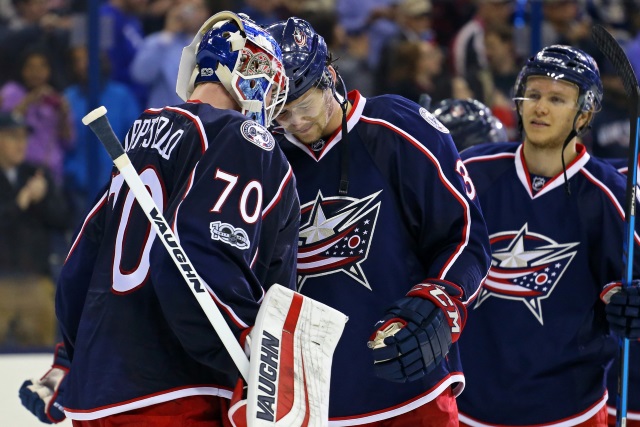 The Columbus Blue Jackets and Vegas Golden Knights have a deal worked out to protect Joonas Korpisalo and Josh Anderson