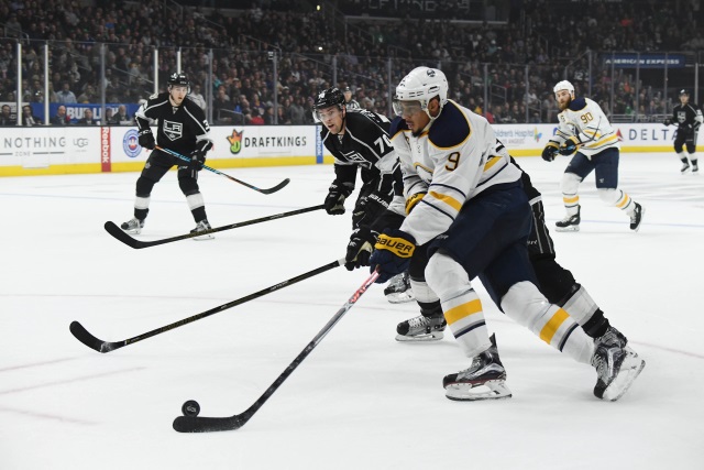The Los Angeles Kings are one of the teams that has shown interest in Evander Kane