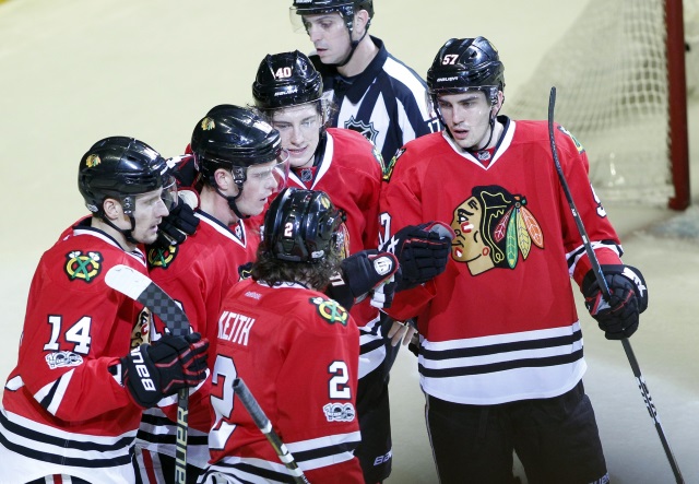 Looking like Chicago Blackhawks Marcus Kruger and/or Trevor van Riemsdyk could be on their way to Vegas
