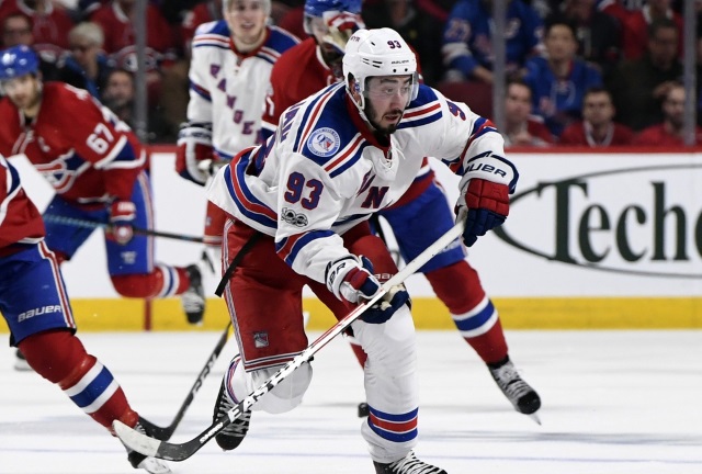 The New York Rangers sign Mika Zibanejad to a five-year deal