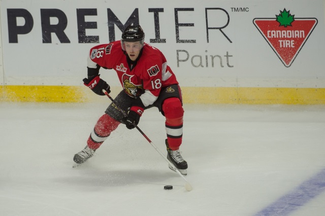 Ryan Dzingel of the Ottawa Senators got traded to the Columbus Blue Jackets.