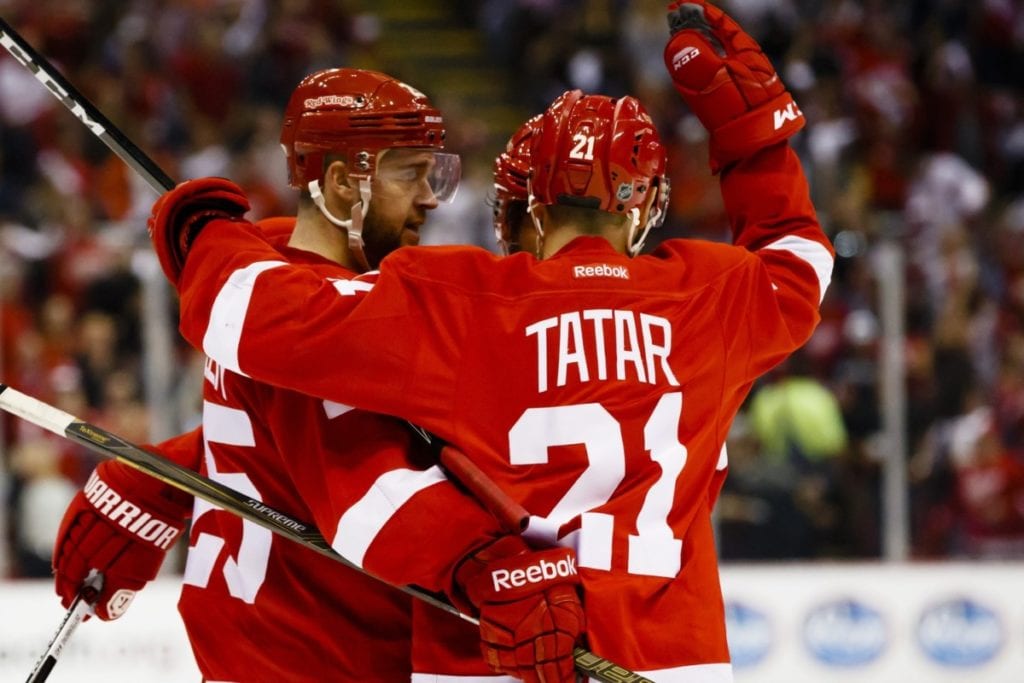 Both Tomas Tatar and Mike Green could be available the trade deadline