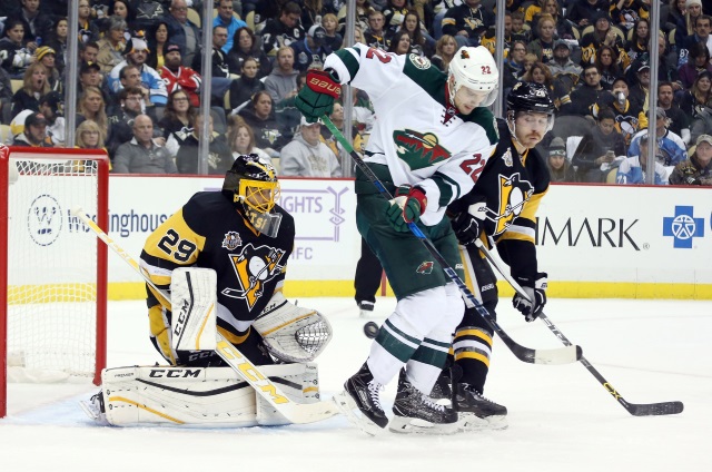 The Minnesota Wild re-sign Nino Niederreiter ... The Pittsburgh Penguins re-sign Conor Sheary