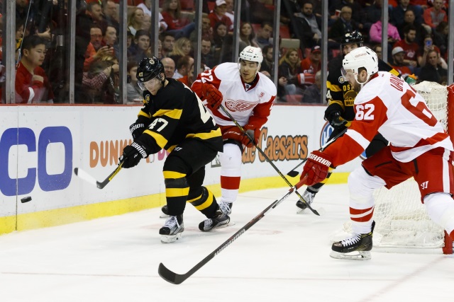 The Detroit Red Wings continue to talk with UFA Thomas Vanek and need to re-sign Andreas Athanasiou
