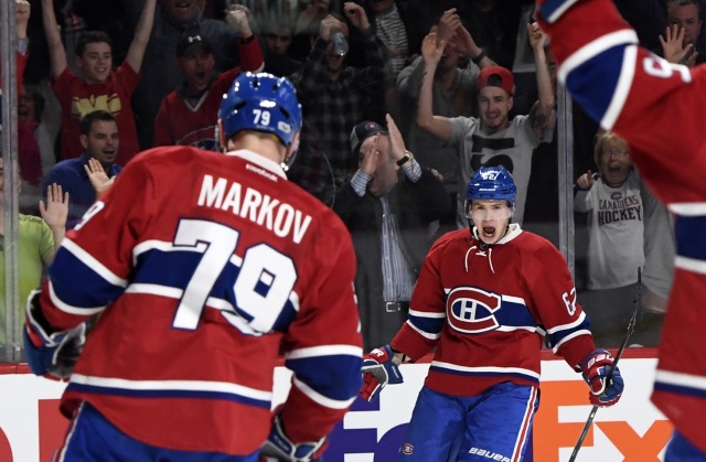 With Andrei Markov not coming back and some cap space available, the Montreal Canadiens have a couple holes to fill