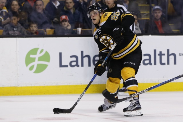 The Boston Bruins would match any offer sheet for David Pastrnak