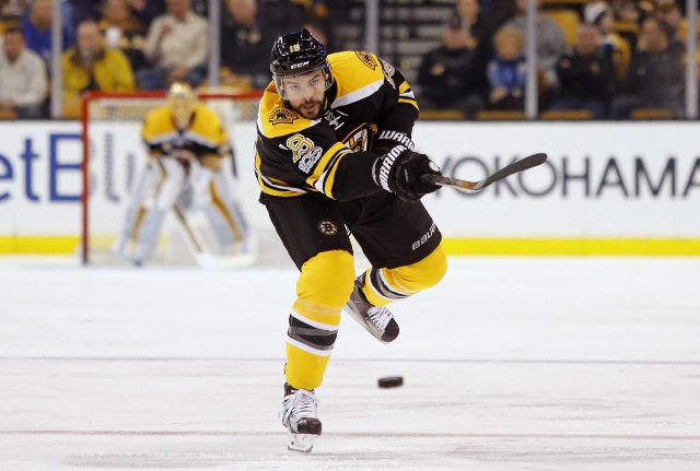 The Boston Bruins could still bring Drew Stafford back
