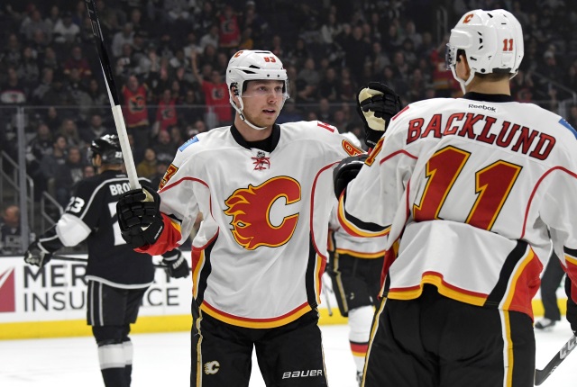 The Calgary Flames will continue to work on new contract for Mikael Backlund and Sam Bennett