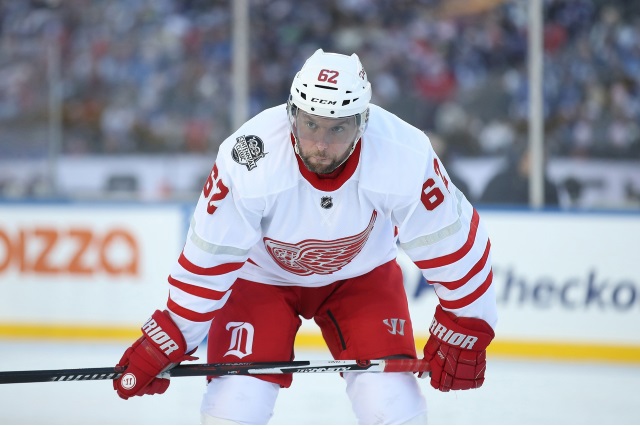 Thomas Vanek could be an option for the Detroit Red Wings and Vancouver Canucks