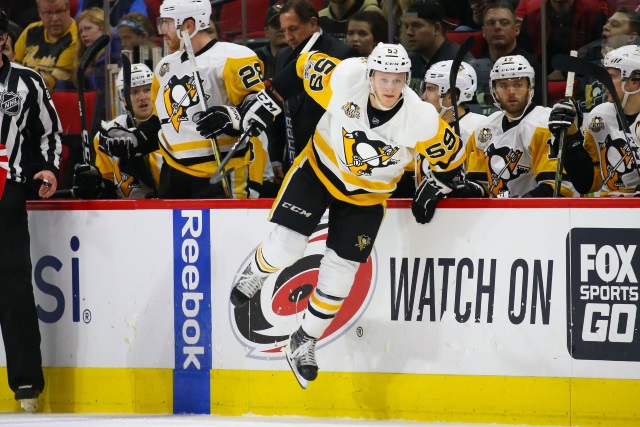 Jake Guentzel could be one internal option for the Pittsburgh Penguins third line center