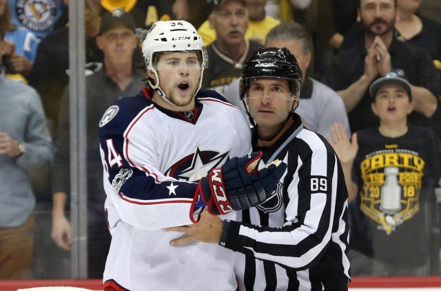 Report that Josh Anderson requested a trade from the Columbus Blue Jackets. Was news to GM Jarmo Kekelainen