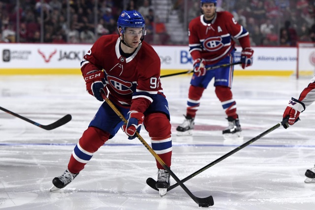 Jonathan Drouin will have some added pressure as he moves to center