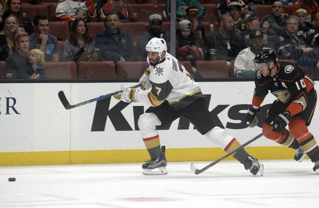 Are teams calling the Vegas Golden Knights about Jason Garrison?