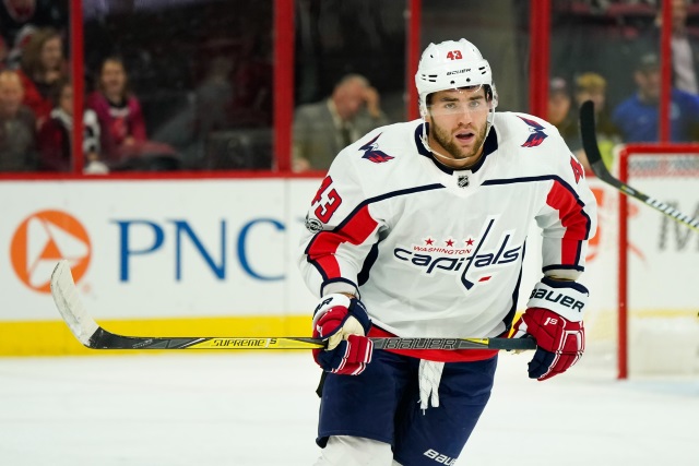 Tom Wilson to have hearing with NHL player safety for his boarding hit