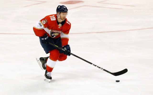The Florida Panthers sign Michael Matheson to an eight-year contract extension