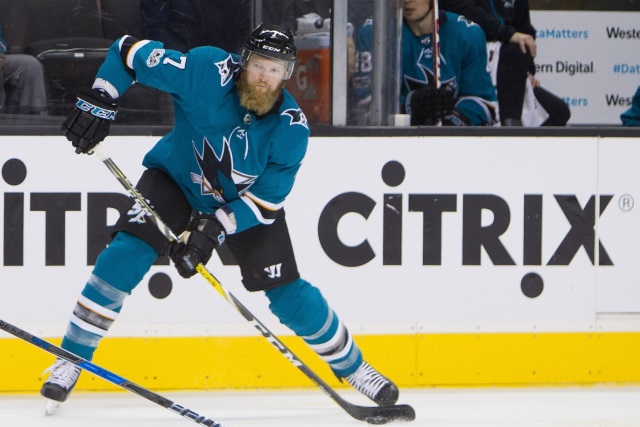 Paul Martin is among the players the San Jose Sharks are shopping