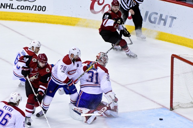 Both the Arizona Coyotes and Montreal Canadiens have gotten off to slow starts this season
