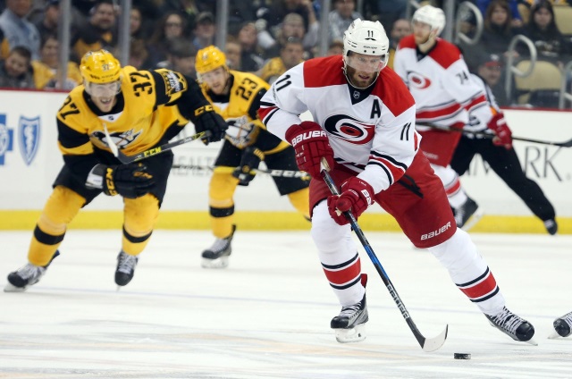 Pittsburgh Penguins may have inquired about Jordan Staal again