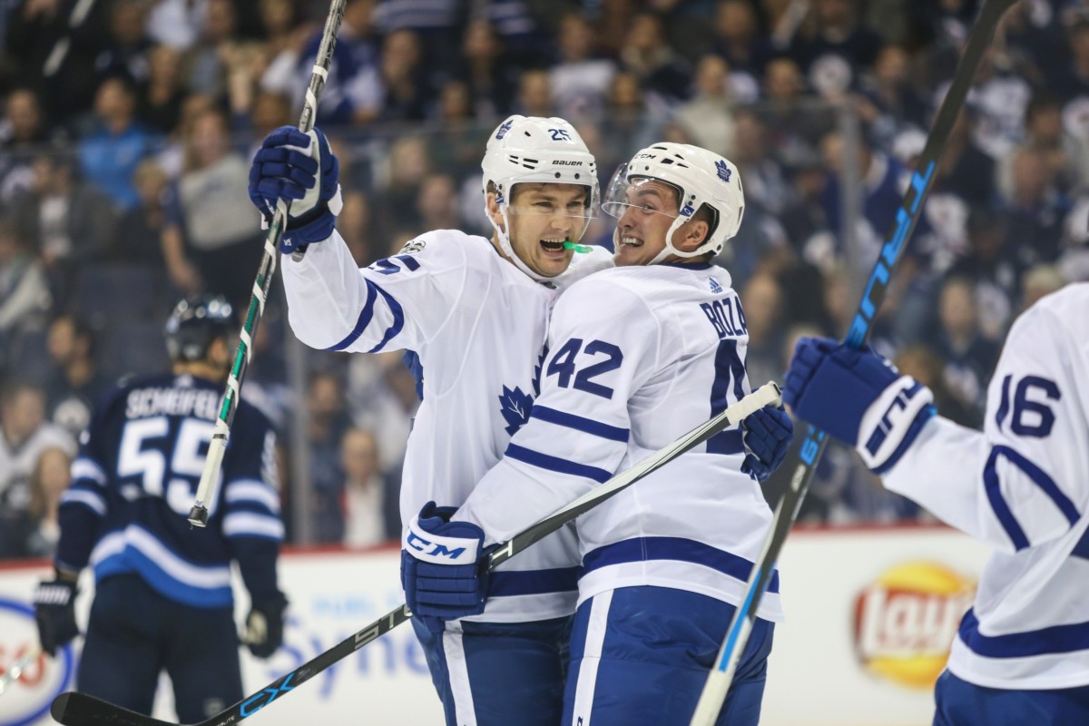 Toronto Maple Leafs may have some decisions to make with James van Riemsdyk, Leo Komarov, and Tyler Bozak