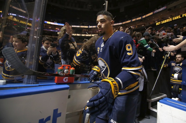 Will be weeks before the Buffalo Sabres make a decision on Evander Kane