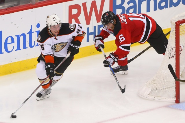 Anaheim Ducks trade Sami Vatanen to the New Jersey Devils for Adam Henrique and Joseph Blandisi