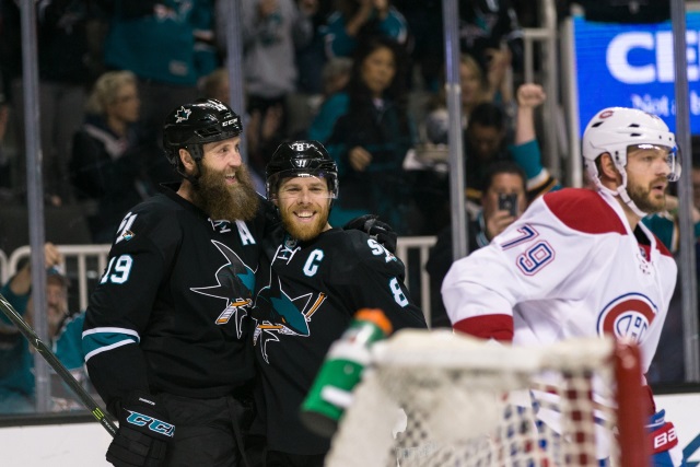 The San Jose Sharks continue to look for a winger to play with Joe Thornton and Joe Pavelski
