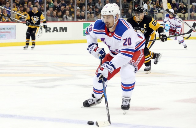 New York Rangers Chris Kreider out six to eight weeks with a blood clot