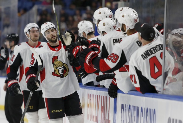 Would the Columbus Blue Jackets or Pittsburgh Penguins be interested in Senators center Derick Brassard?