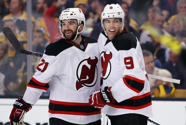 Taylor Hall has a knee contusion ... Kyle Palmieri getting closer to returning