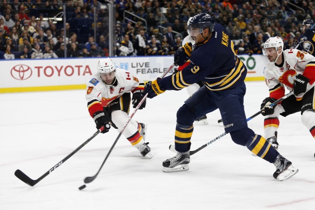 The Calgary Flames could be interested in Evander Kane