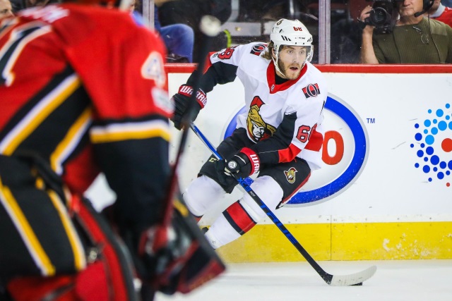 The Calgary Flames and Boston Bruins could be looking at Mike Hoffman.