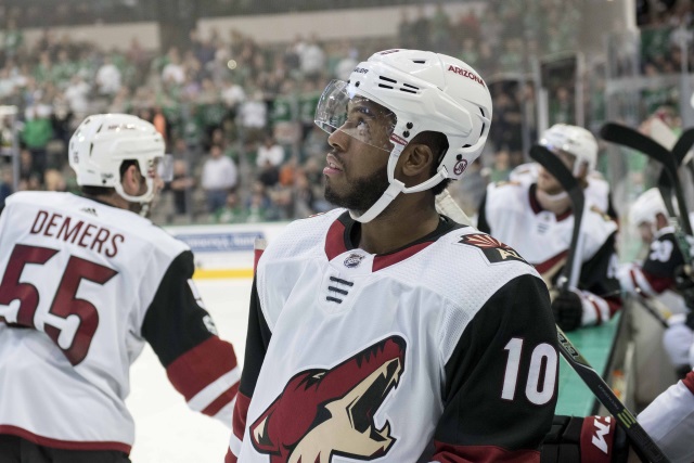 Arizona Coyotes forward Anthony Duclair has requested a trade, and the Coyotes have been trying to trade him.