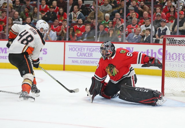 The potential loss of Corey Crawford for the season would create a big hole for the Chicago Blackhawks